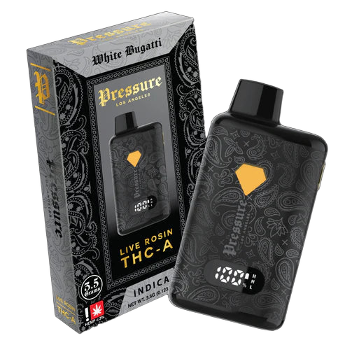 Pod THC Pressure LA • Bugatti Branco | Indica - PREMIUM THC-A 3.5G